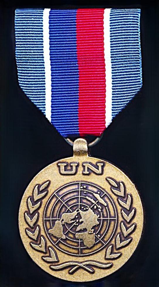 United Nations Medal: UNOMIH / UNSMIH / UNTMIH / MIPONUH / MICAH. (United Nations Mission in Haiti for various missions from 1993-)