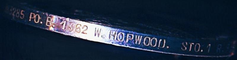 Royal Fleet Reserve Long Service & Good Conduct Medal. GV issue first type (283285 PO. B. 1362 W. Hopwood. Sto.1 R.F.R.)