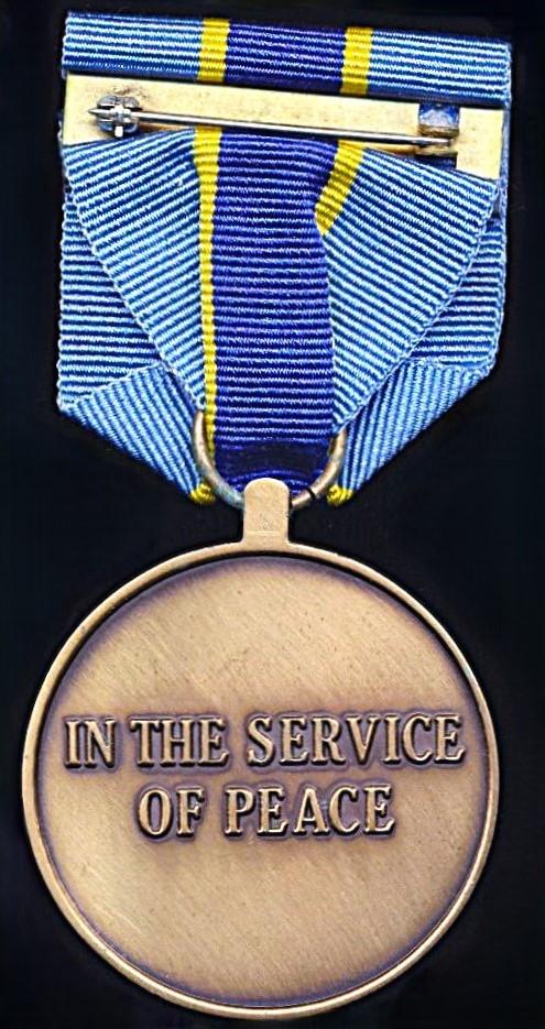 United Nations Medal: MONUSCO (United Nations Mission in the Democratic Republic of Congo 2010-)