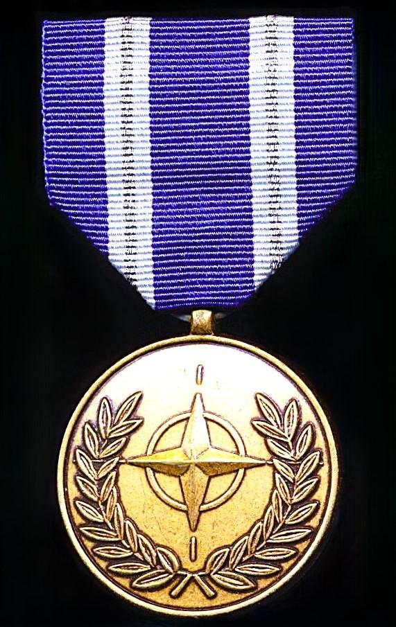 North Atlantic Treaty Organisation (NATO ): Non-Article 5 Medal (2nd type riband) 