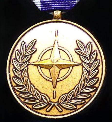 North Atlantic Treaty Organisation (NATO ): Non-Article 5 Medal (2nd type riband)