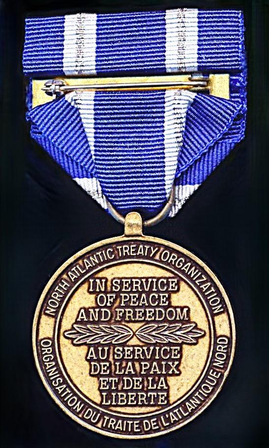 North Atlantic Treaty Organisation (NATO ): Non-Article 5 Medal (2nd type riband)