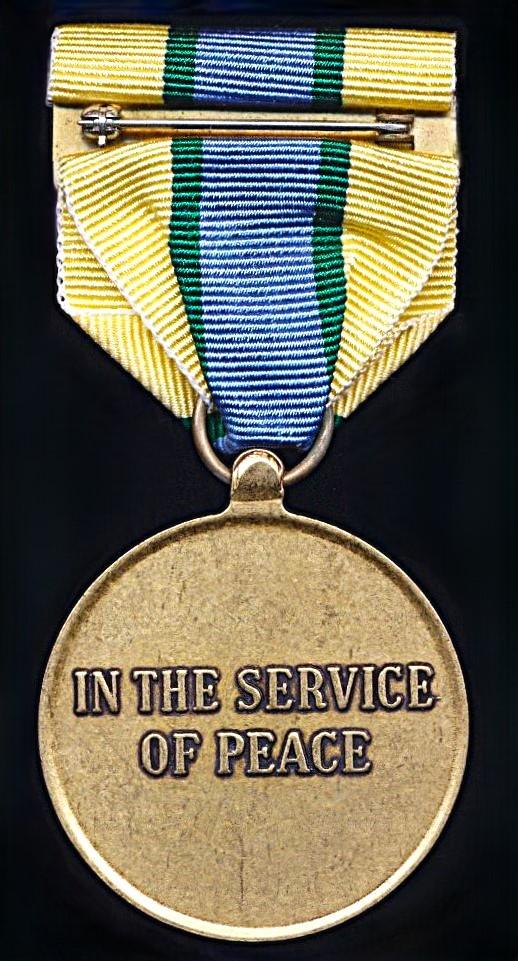 United Nations Medal: UNOSOM I & UNSOM II (United Nations Operation in Somalia I & II 1992-1995)