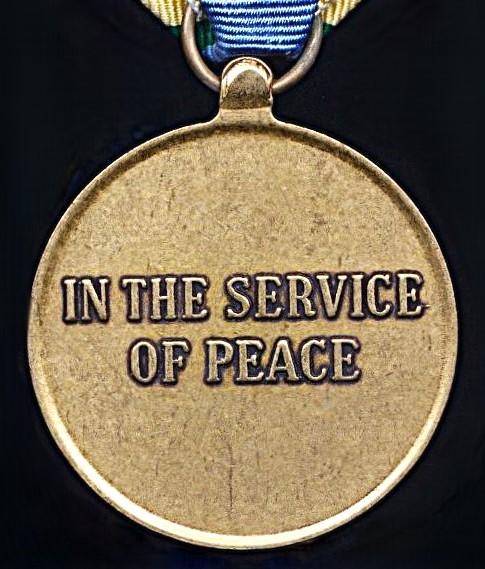 United Nations Medal: UNOSOM I & UNSOM II (United Nations Operation in Somalia I & II 1992-1995)
