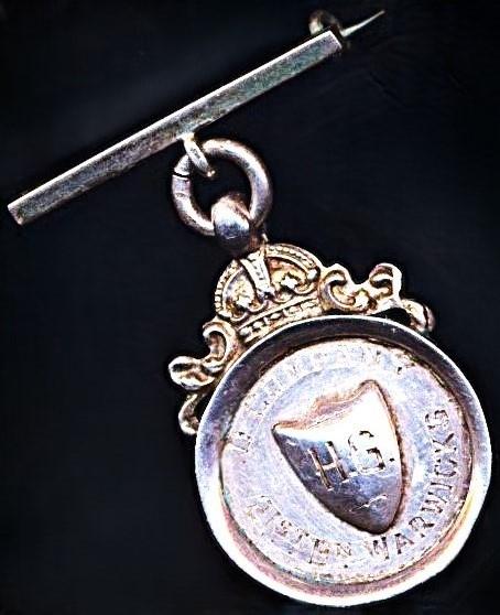 A 21st Battalion Warwickshire Home Guard Presentation Medal 1944. Silver with hallmarks for Chester, England, 1938. Named and positively attributed to a woman recipient