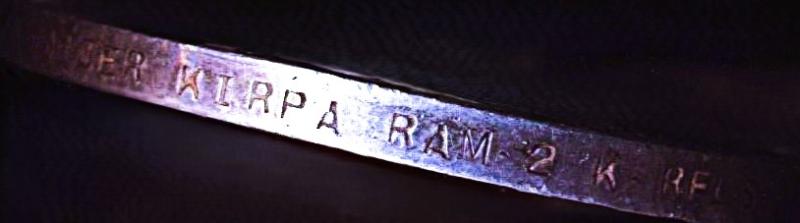 India General Service Medal 1908-35. GV first type. Silver issue, with 2 x clasps 'Waziristan 1919-21' & 'Mahsud 1919-20' (13 Barber Kirpa Ram 2. K. Rfls.)