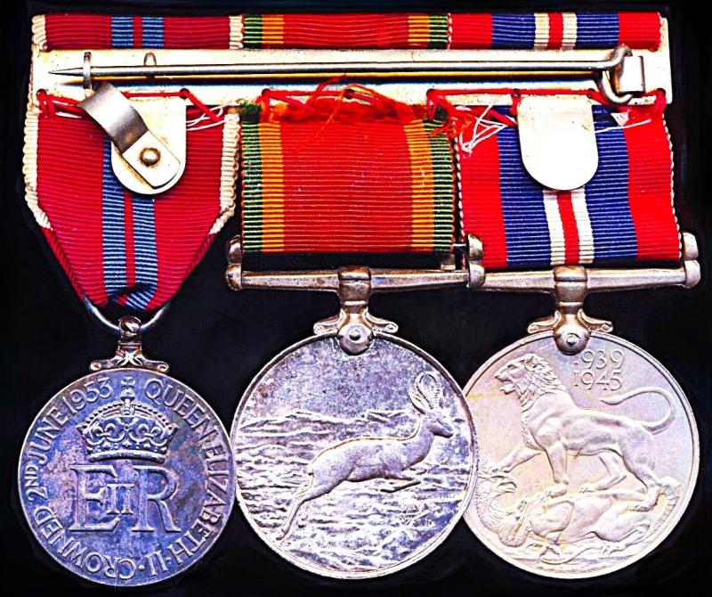 A Mayor of Durban and former Member of the South African Parliament, Second World War & Royal Commemorative medal group of 3: Colonel Vernon Shearer, South African Medical Corps