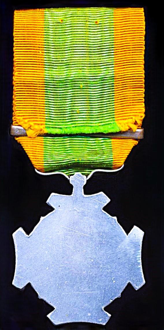 Netherlands Expeditions Cross (Expeditie-Kruis). 2nd type obverse 'Gajoen Alaslanden 1904'