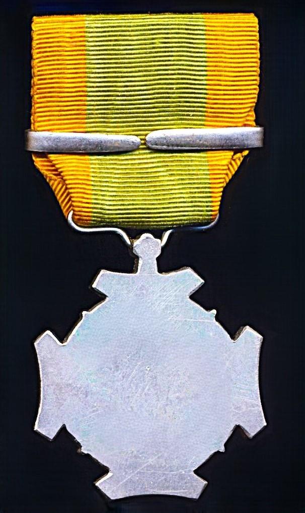 Netherlands Expeditions Cross (Expeditie-Kruis). 2nd type obverse 'Flores 1907-1908'