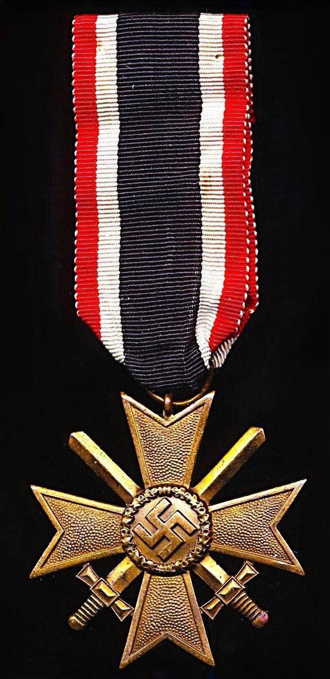 Germany (Third Reich): War Merit Cross (Kriegsverdienstkreuz). 2nd Class. With swords