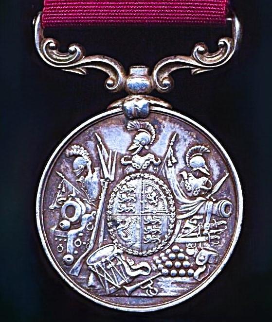 Army Long Service and Good Conduct Medal. Victorian issue (538, Gunner J. Little, 1st Bde. R.A.)