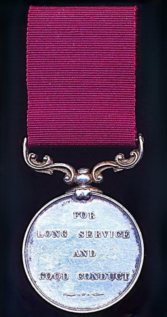 Army Long Service and Good Conduct Medal. Victorian issue (538, Gunner J. Little, 1st Bde. R.A.)