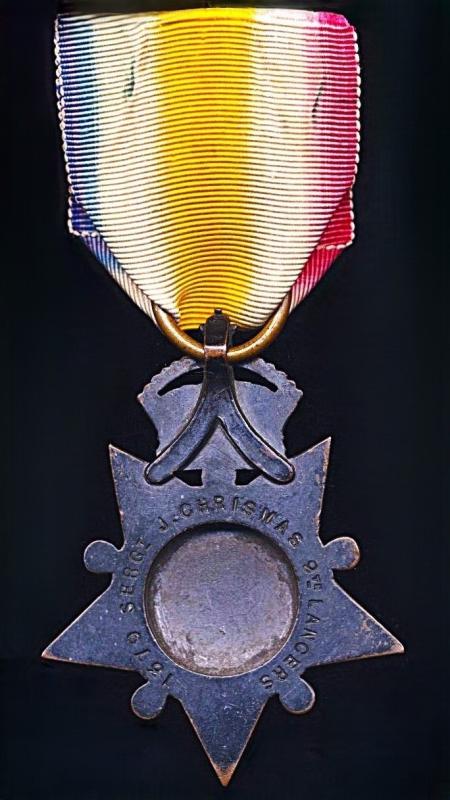 Kabul to Kandahar Star (1379 Sergt. J. Chrismas 9th. Lancers)