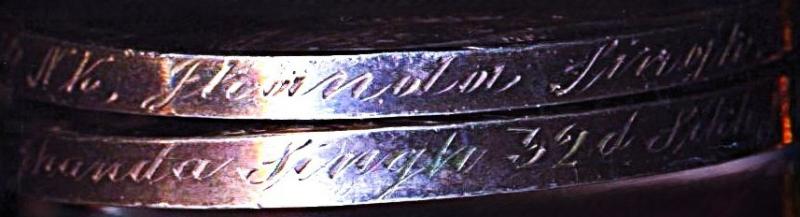 A 'Mountains & Jungles'; Indian campaign medal pair: Havildar Jhanda Singh, 32nd Sikh Pioneers, Indian Army