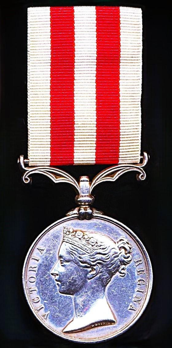 Indian Mutiny Medal 1857-58. No clasp (G. Mitchell, 1st Bn. 60th Rifles,)