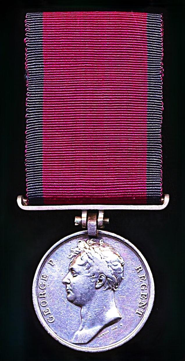 Waterloo Medal 1815 (William Hilliard, 42nd or R.H. Reg. Infantry.)