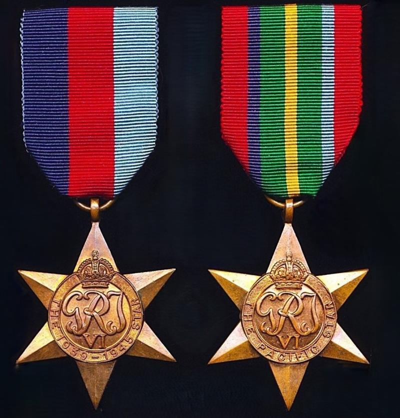 A confirmed High-Risk-Stakes Far East Prisoner of War, 'Saboteur' & veteran of the Battle of Hong Kong campaign & long service medal group of 5: Private Alfred Stanley Pugh, 1st Battalion Middlesex Regiment