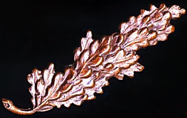 Mention-in-Despatches: Original issue Bronze 'Oakleaves' MID emblem