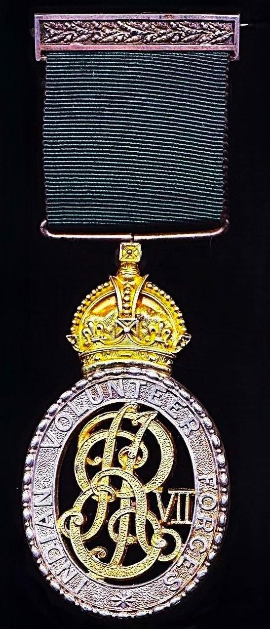 A Scottish Railyman's Indian Volunteer Long Service medal pair: Honorary Captain James Miller Mushet, Bombay Baroda & Central India Railway Volunteer Rifle Corps