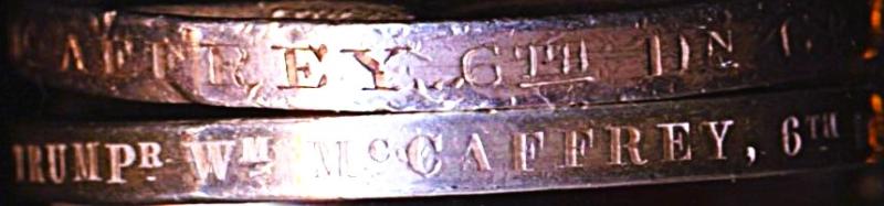 An Intrepid American born Fighting Irish 'Teenage Trumpeter' who witnessed the outbreak of the Indian Mutiny at Meerut Cantonment & later dropped a Rebel with a well aimed pistol-shot: Trumpet-Major William McCaffrey, 6th Dragoon Guards (Carabiniers)