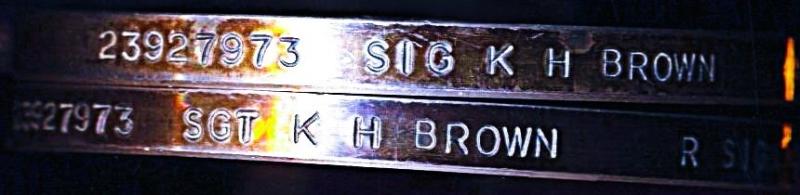 A positively attributed miniature medal group of 3 for South Arabia & Sultanate of Oman service: Sergeant K. H. Brown, Royal Signals later Sultan's Armed Forces (Oman)