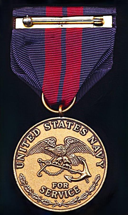 United States: Haitian Campaign Medal, 1st type with obverse date 1915. With 'United States Navy' reverse