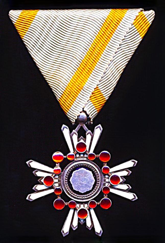 Japan (Empire): Order of the Sacred Treasure. 6th Class breast badge
