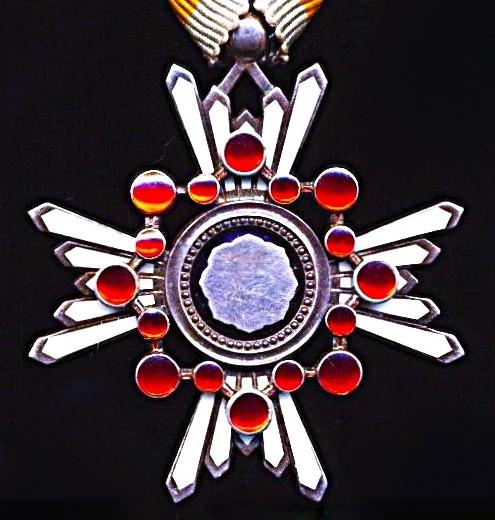 Japan (Empire): Order of the Sacred Treasure. 6th Class breast badge