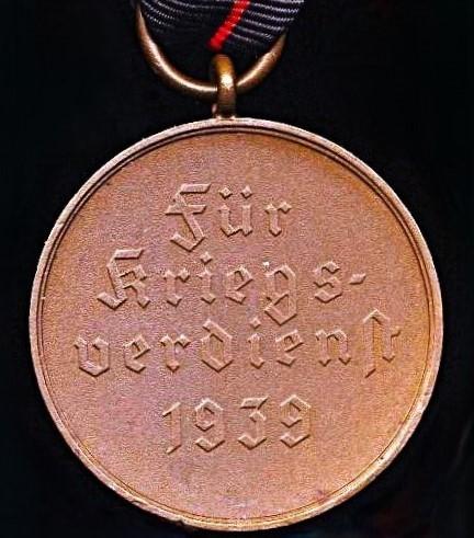 Germany (Third Reich): War Merit Medal (Kriegsverdienstmedaille)