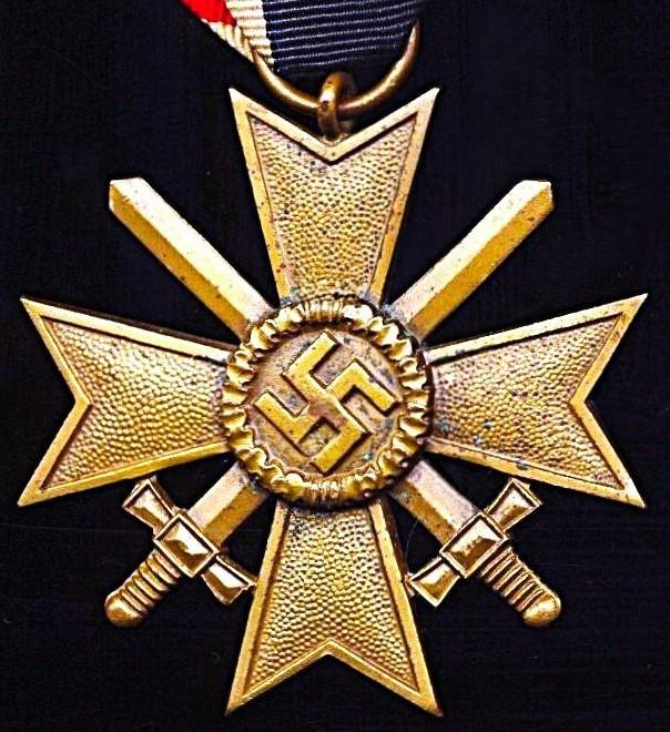 Germany (Third Reich): War Merit Cross (Kriegsverdienstkreuz). 2nd Class. With swords. With makers mark '74'