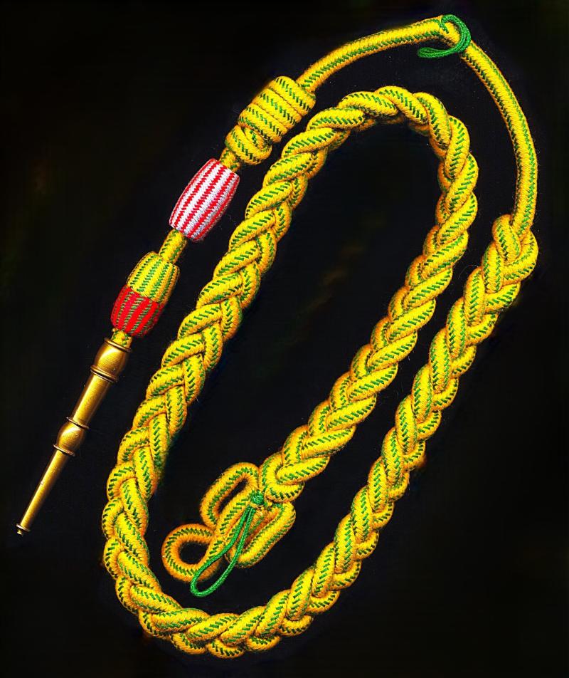 A regimentally attributed to the 13th Double Brigade, French Foreign Legion gallantry & campaign service medal group for Indochina and the Algerian War of Independence, with the regimental 'Fouragere' of 13e RBLE