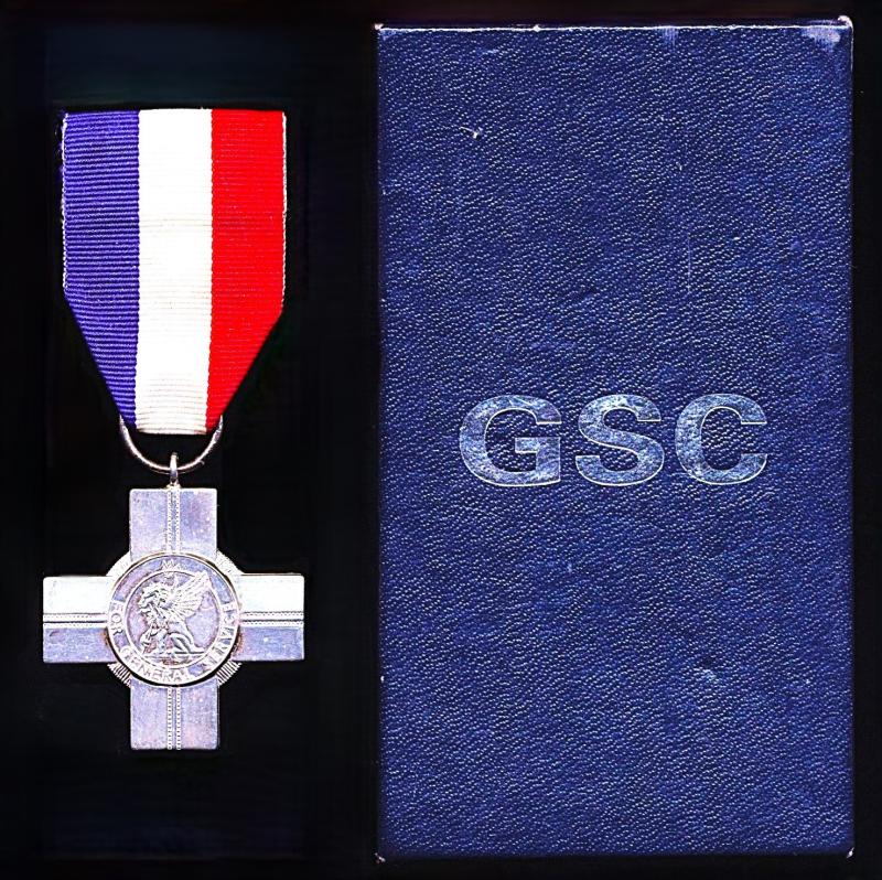 General Service Cross: Hallmarked silver