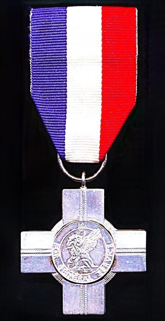 General Service Cross: Hallmarked silver