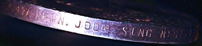 India General Service Medal 1908. GV first type silver issue with 2 x clasps 'Malabar 1921-1922' & 'Waziristan 1921-24' (417 Rfmn. Jodh Sing Negi, 1-18 R. Garh Rfls.)