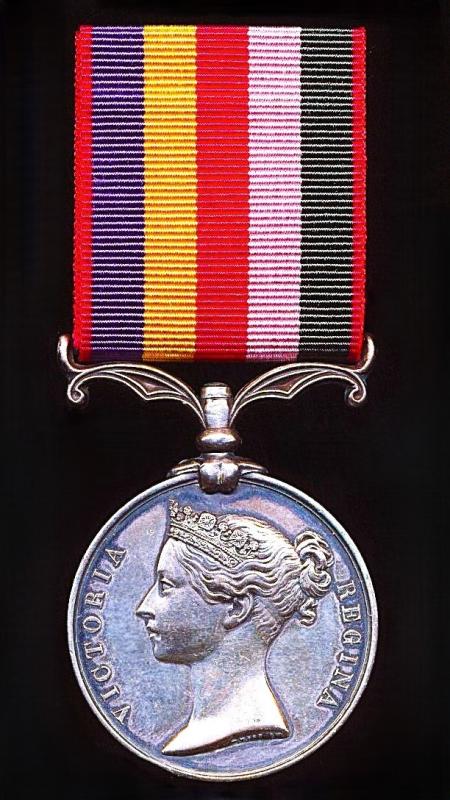 China Medal 1857-60. No clasp (Lieyt: W. C. Chowne. 27th P. N Infy.)