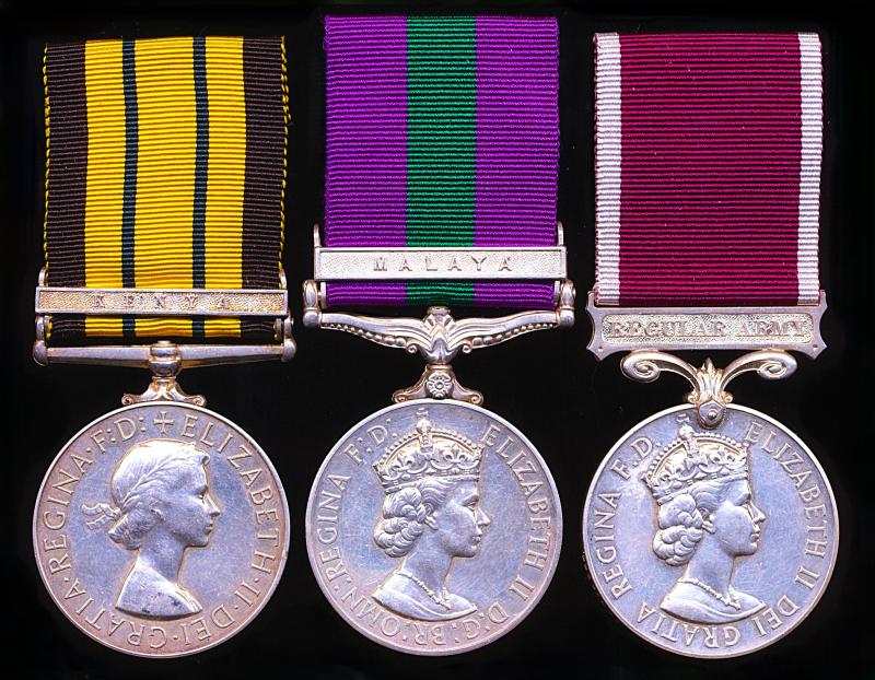 A Ripley (Derbyshire) / Leicester interest 'Red Hackles Jock', who earned 3 x medals in 3 x different regiments: Sergeant Michael Edward Lynam, Royal Army Pay Corps, late R.A.S.C. & 1st Battalion Black Watch (Royal Highland Regiment