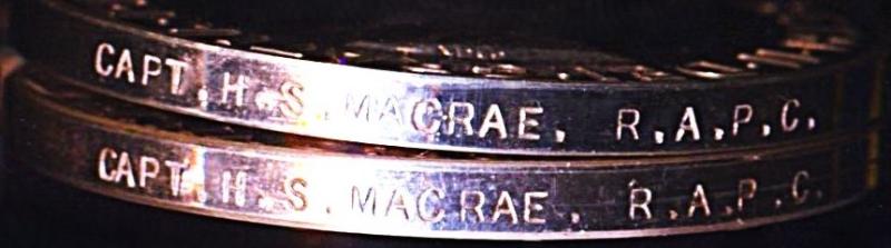 A British Officers 'End of Empire Small Wars' campaign medal pair: Captain H. S, Macrae, Royal Army Pay Corps