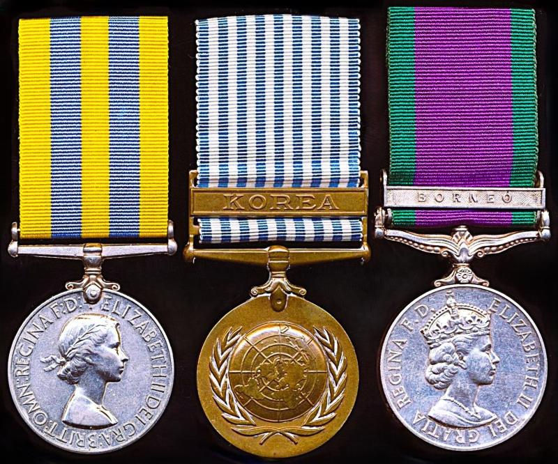 A Jock's Edinburgh / Richmond (London) local interest post-war medal group of 3 to a veteran of the Second World War: Sergeant John Gilbert Young, Royal Army Pay Corps, late 1st Battalion Black Watch (Royal Highland Regiment)