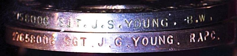 A Jock's Edinburgh / Richmond (London) local interest post-war medal group of 3 to a veteran of the Second World War: Sergeant John Gilbert Young, Royal Army Pay Corps, late 1st Battalion Black Watch (Royal Highland Regiment)