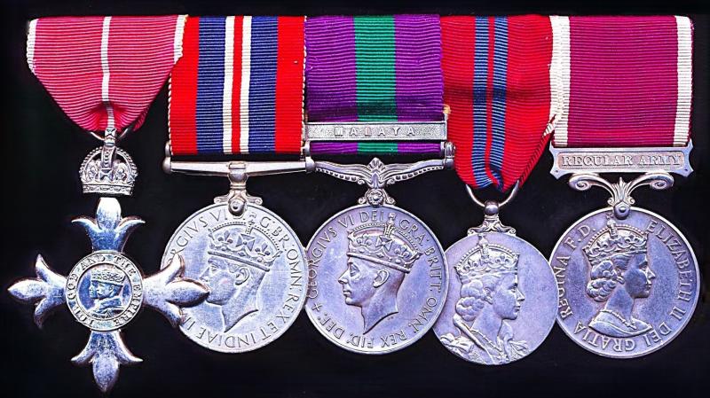 A Decorated 'Manxman' British Army Officer medal group of 5: Lieutenant-Colonel Terence Ridgeway Shimmin, M.B.E., Royal Army Pay Corps
