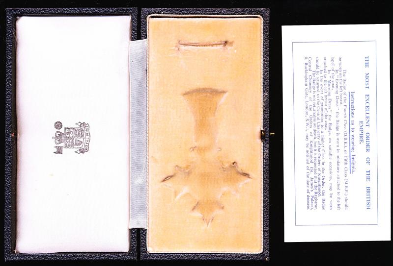 MBE Mily. 2nd Type. Empty case of issue