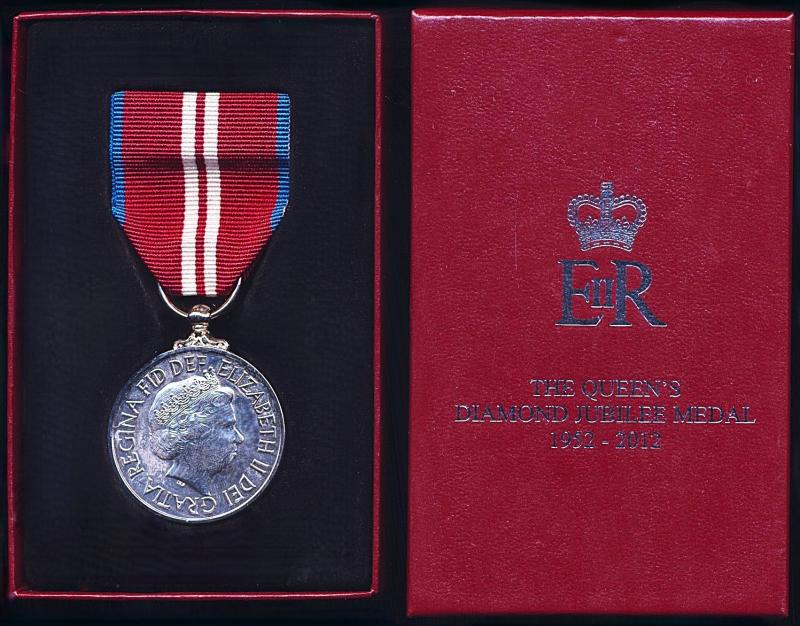 The Queen's Diamond Jubilee Medal 1952-2012