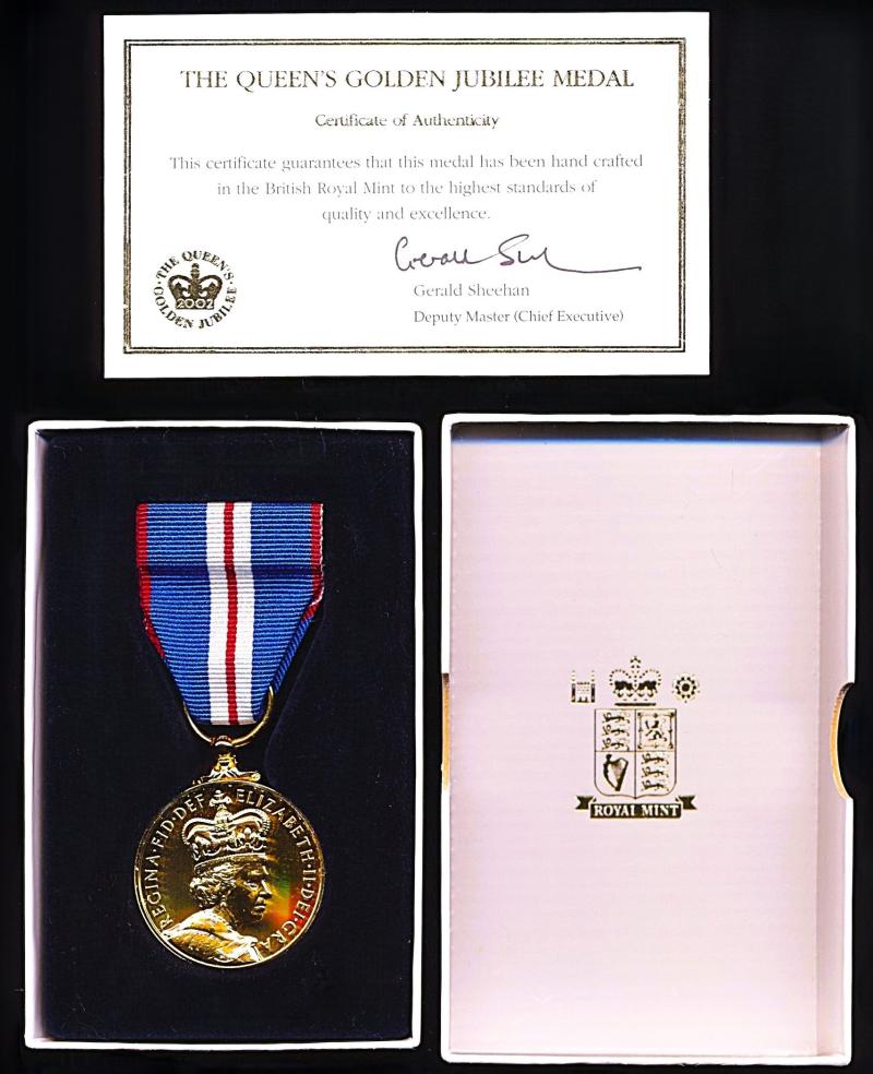 Golden Jubilee Medal 1952-2002