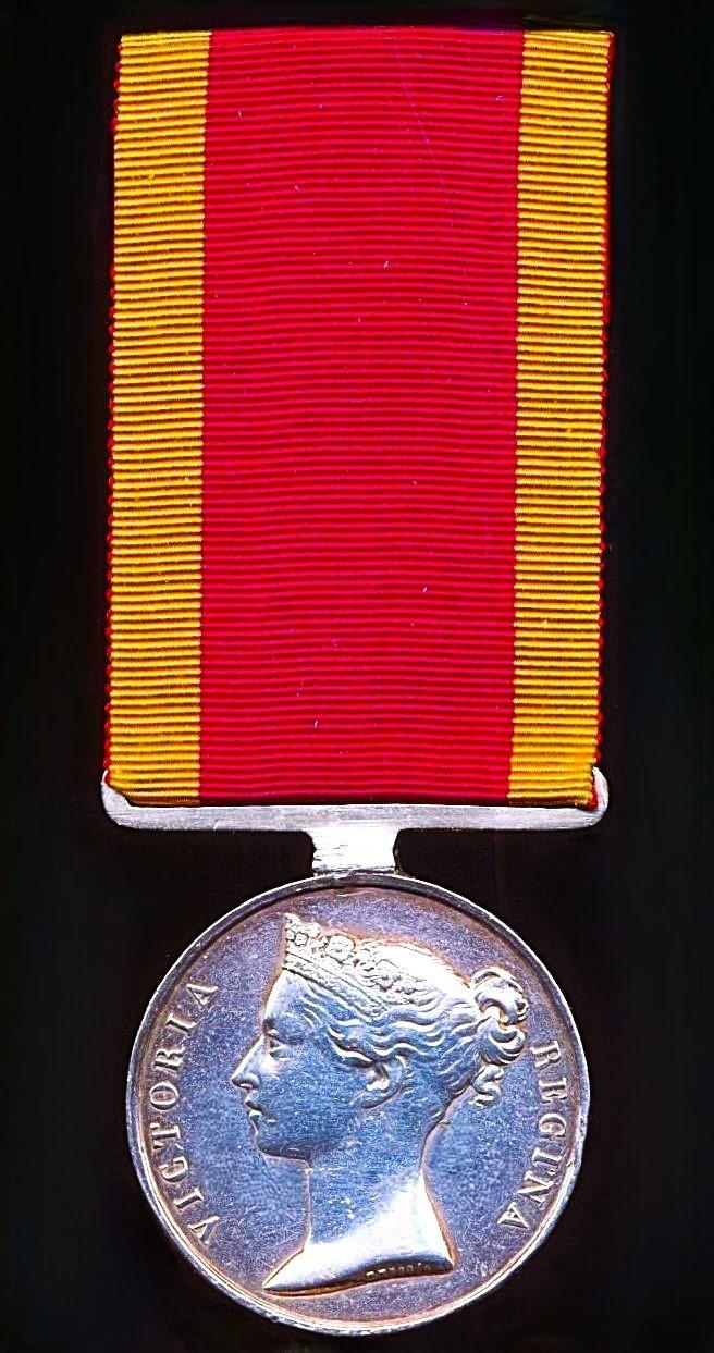 China Medal 1842 (*Syud Guffoor, 2nd Madras Nat. Infantry.*)