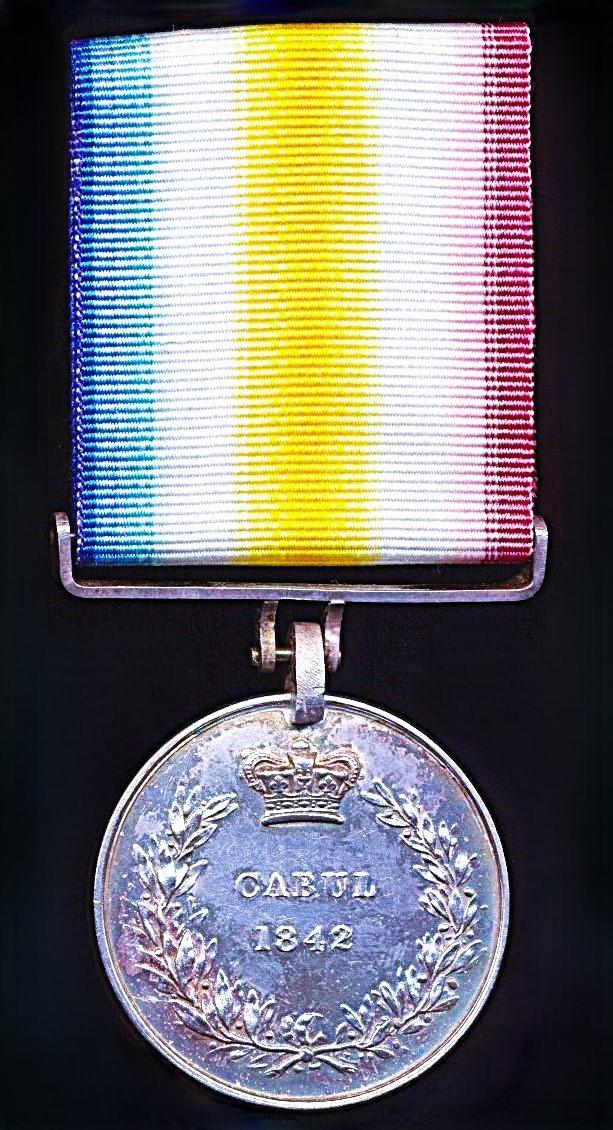First Afghan War: Cabul Medal 1842. With 'Victoria Vindex' obverse legend and 'Cabul 1842' reverse