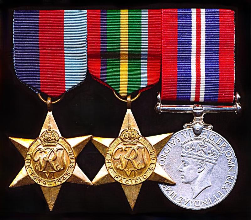 A rare officially named Sikh 'Coke's Rifles' Campaign Medal Group of 3 to a Far East Prisoner of War for the Malaya Campaign 1941-42: Sepoy Bakhshish Singh, 1st Battalion (Coke's) 13th Frontier Force Rifles, Indian Army