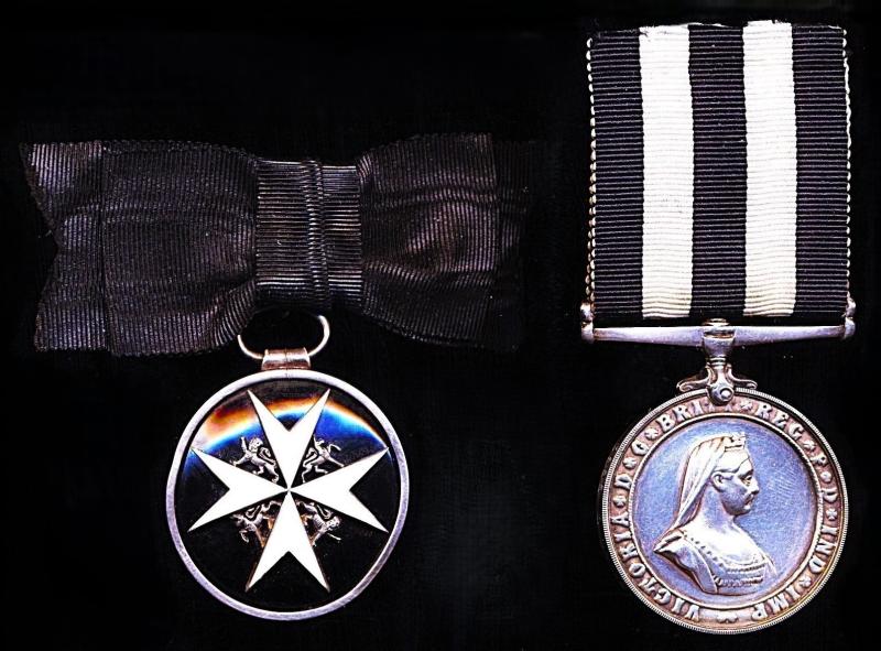 A British 'Memsahib's' India service Order of St. John decoration and long service medal pair: Mrs. Dorothy Kate Grindal, St. John Ambulance Brigade, India