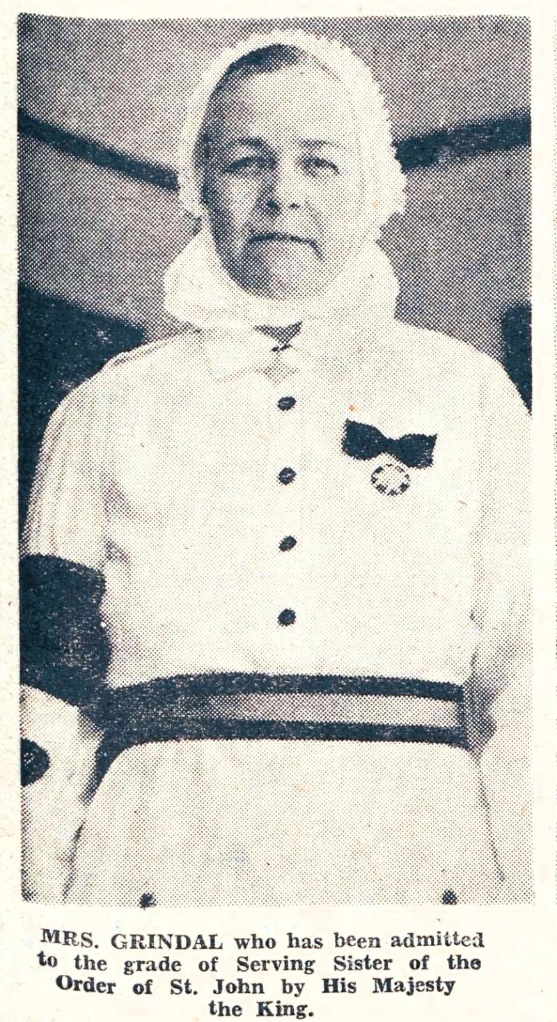 A British 'Memsahib's' India service Order of St. John decoration and long service medal pair: Mrs. Dorothy Kate Grindal, St. John Ambulance Brigade, India