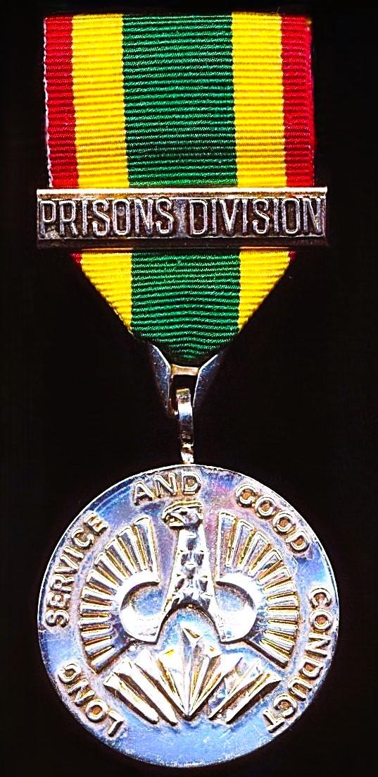 Ghana: Prisons Division Long Service & Good Conduct Medal