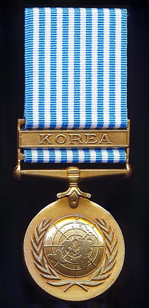 United Nations: Service Medal with clasp 'Korea'